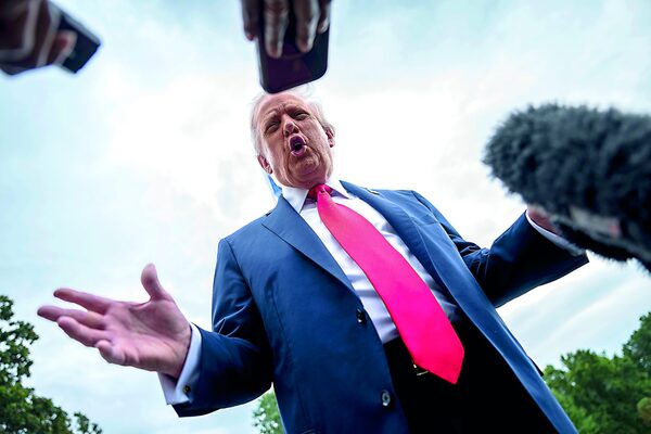 Trump llega al Reino Unido con una intensa agenda diplomática
