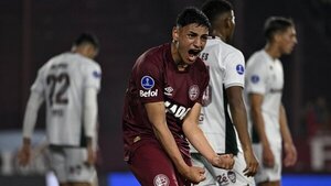 Lanús logró un agónico triunfo ante Fluminense