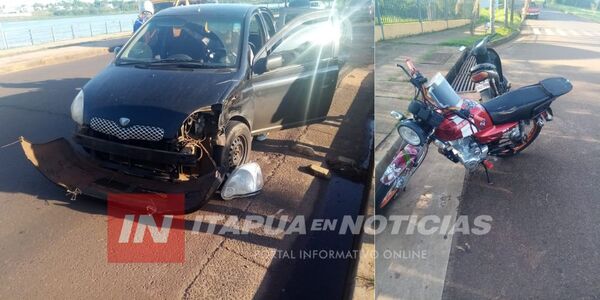  COLISIÓN DE VEHÍCULOS DEJÓ A UNA FAMILIA HERIDA EN ENCARNACIÓN