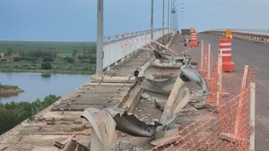 Representante de MOPC aseguró que el puente Nanawa será reparado totalmente