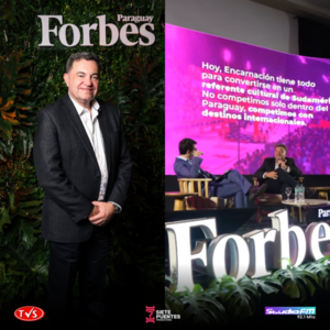 EDUARDO FLORENTÍN DESTACA AL CARNAVAL ENCARNACENO EN FORBES PARAGUAY - «TVS DIGITAL»