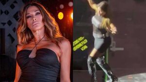 Popular / (VIDEO) ¡Hija de mil! Actriz cayó del escenario en medio de un show de "Erreway"