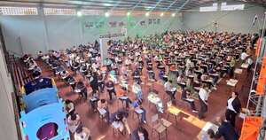 Diario HOY | Docentes de Amambay rinden pruebas para integrar el Banco de Educadores Elegibles