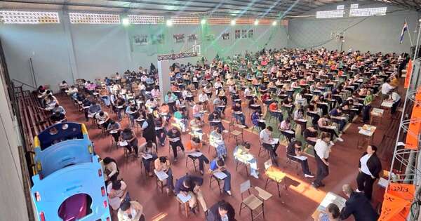 Diario HOY | Docentes de Amambay rinden pruebas para integrar el Banco de Educadores Elegibles