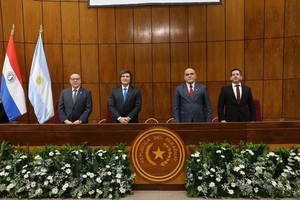 Milei tuvo sesión de honor en el Congreso