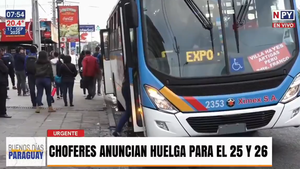 Choferes irán a huelga por Ley de Reforma de Transporte