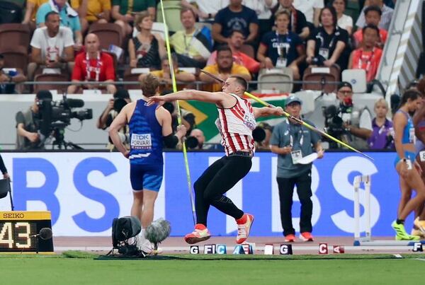 César Almirón y Lars Flaming culminaron la participación en el Mundial de Atletismo 2025 - Polideportivo - ABC Color