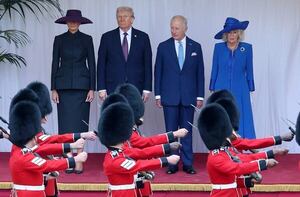 Mirá las fotos de Donald Trump junto a la familia real británica - Gente - ABC Color