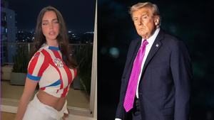 Guada González pide ayuda a Trump y prometió regalar viajes a hinchas albirrojos