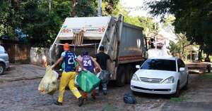 Diario HOY | Normalizan servicio de recolección de basuras en Asunción tras reparación de camiones