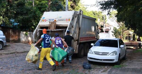 Diario HOY | Normalizan servicio de recolección de basuras en Asunción tras reparación de camiones