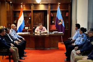 Oficinas de interpol y automotores en Guairá