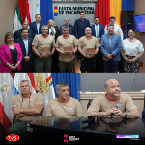 ENCARNACIÓN RECONOCE LA LABOR DEL EQUIPO ORGANIZADOR DEL WRC RALLY DEL PARAGUAY 2025 - «TVS DIGITAL»