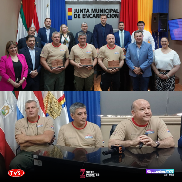 ENCARNACIÓN RECONOCE LA LABOR DEL EQUIPO ORGANIZADOR DEL WRC RALLY DEL PARAGUAY 2025 - «TVS DIGITAL»