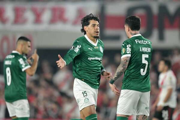 Gustavo Gómez lidera a Palmeiras en una victoria crucial ante River Plate - Copa Libertadores - ABC Color