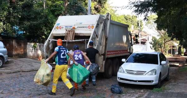 La Nación / Normalizan servicio de recolección de basuras en Asunción