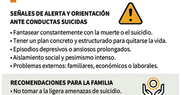 La Nación / Suicidio: sepa las señales de alerta y las estrategias de prevención