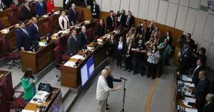La Nación / Juran nuevos senadores que ocupan el lugar de Yami Nal y Chaqueñito