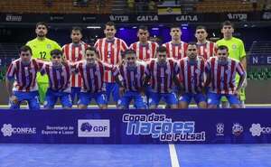Copa de las Naciones de Futsal FIFA: Triunfo albirrojo sobre costarricenses - Polideportivo - ABC Color