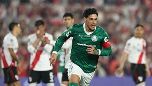 Imperial partido de Gustavo Gómez con un récord histórico en la Libertadores