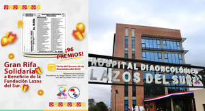 SIGUE EN MARCHA LA RIFA SOLIDARIA A BENEFICIO DEL HOSPITAL DÍA ONCOLÓGICO