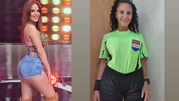 La cuerona Virgi Jiménez dejó el modelaje para ser árbitra y causa furor - Teleshow