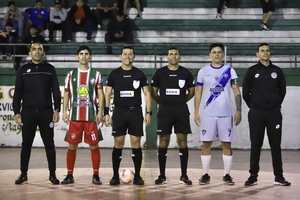 Árbitros de la séptima fecha en la categoría Primera de Futsal