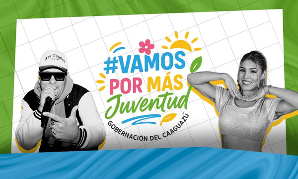 Gobernación de Caaguazú celebra el Día de la Juventud con festival internacional en Coronel Oviedo - OviedoPress