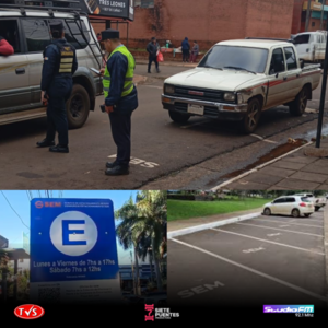 COMERCIANTES INTENSIFICAN RECLAMOS CONTRA EL ESTACIONAMIENTO TARIFADO EN ENCARNACIÓN - «TVS DIGITAL»