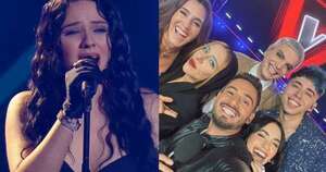 La Nación / Nath Aponte no será finalista de La Voz Argentina, según lista filtrada