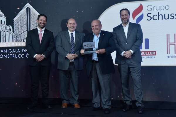 La construcción celebra a sus líderes y reafirma papel de motor económico - Economía - ABC Color
