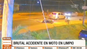 Brutal accidente de tránsito en Limpio