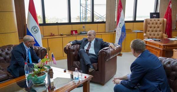 La Nación / Encargado de negocios de la embajada americana se reunió con el presidente del Congreso