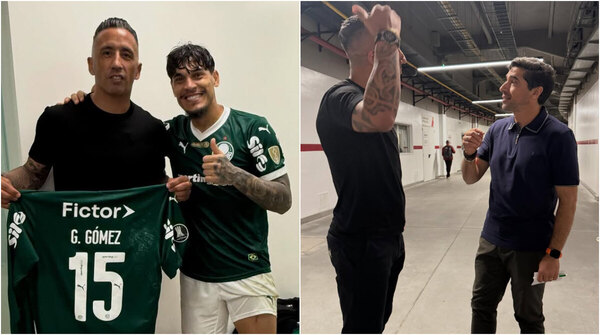 Versus / Lucas Barrios marcó presencia en el Monumental y se llevó un gran regalo de Gómez