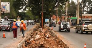 Diario HOY | Obras en la avenida Mariscal López alcanzan el 73% de ejecución