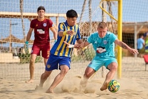 Popular / Sportivo Luqueño goleó al Portsmouth de Inglaterra y clasificó a los octavos de final del Mundial de Clubes de Fútbol de Playa