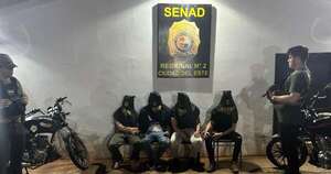 La Nación / Senad intercepta a cuatro personas con 23 kilos de marihuana en Alto Paraná