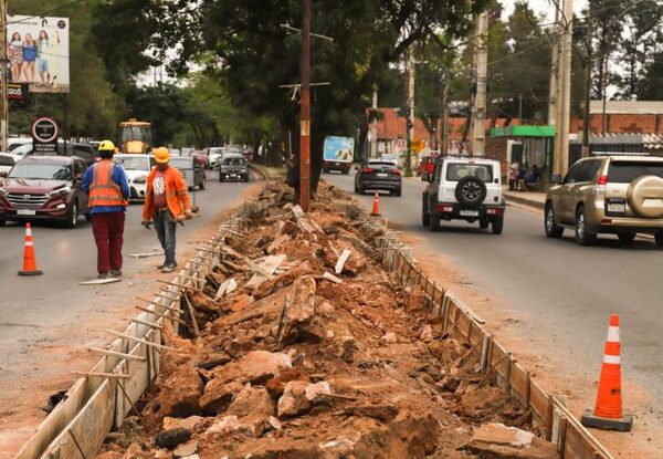 Avanzan al 73% las obras de modernización en Mariscal López