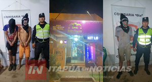 ASALTARON BODEGA, SE LLEVARON UN PACK DE CERVEZA Y TERMINARON PRESOS