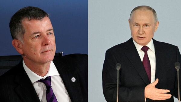 Jefe de inteligencia británica dice que Putin no quiere negociar la paz en Ucrania
