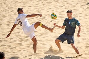Luqueño vence 7 a 6 al Napoli helénico y está en cuartos de la Winners Cup playera - La Tribuna