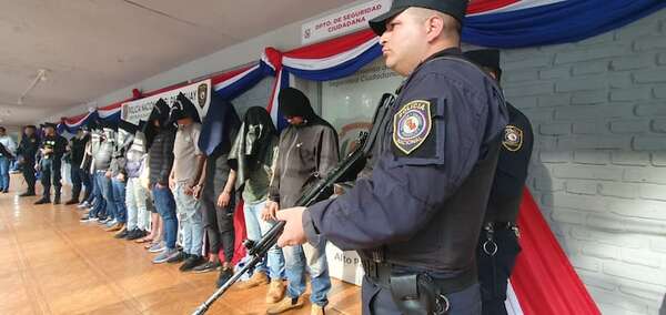 Piratas del asfalto: fiscal imputa a 13 presuntos integrantes de una banda criminal que planeaba asalto - Policiales - ABC Color