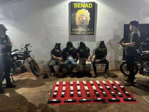 Incautan 23 kilos de marihuana en Raúl Peña y detienen a cuatro personas - ABC en el Este - ABC Color