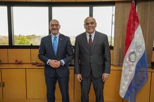 Presidente del Congreso se reunió con el encargado de negocios de EE.UU.
