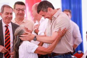 "No estoy cansado ni rendido. Estoy fuerte", afirma el presidente en jornada de gobierno en San Pedro