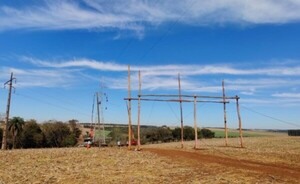 Línea de 220 kV Santa Rita – María Auxiliadora con 80% de avance