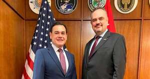La Nación / Canciller paraguayo se reunió con subsecretario de Control de Armas y Seguridad en EE. UU.