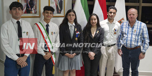 AUTORIDADES JUVENILES FUERON RECIBIDAS POR EL GOBERNADOR DE ITAPÚA