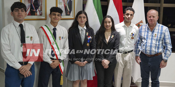 AUTORIDADES JUVENILES FUERON RECIBIDAS POR EL GOBERNADOR DE ITAPÚA