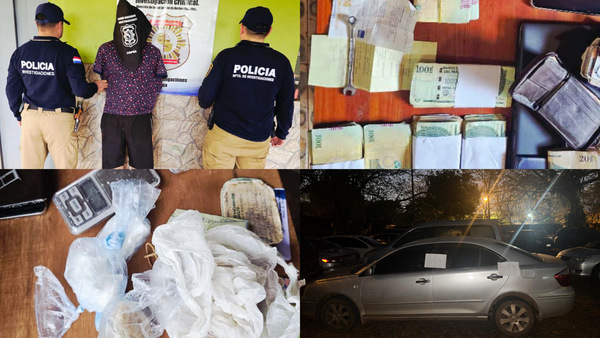 Hallan más de Gs. 80 millones, drogas y armas tras investigación por muerte de ciudadano libanés